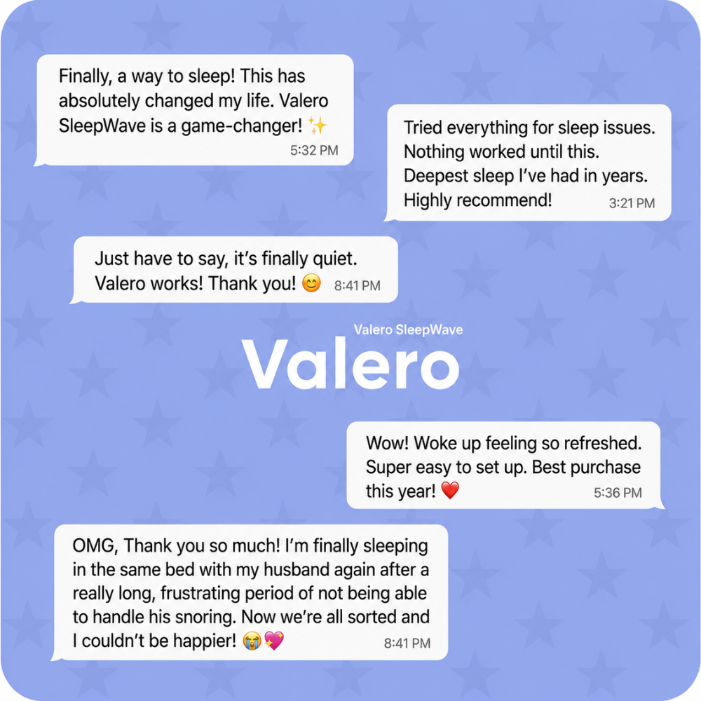 Valero SleepWave™ Sleep The Way You Deserve